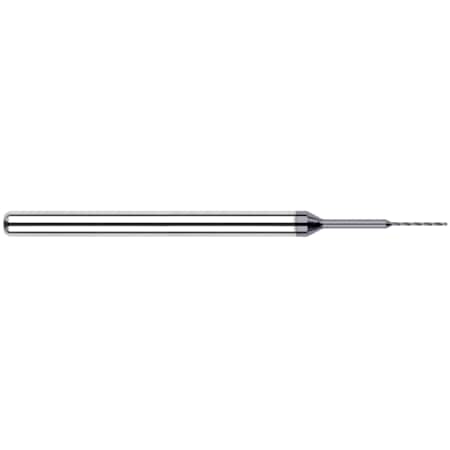 Miniature Drill, 0.0200, Overall Length: 1-1/2